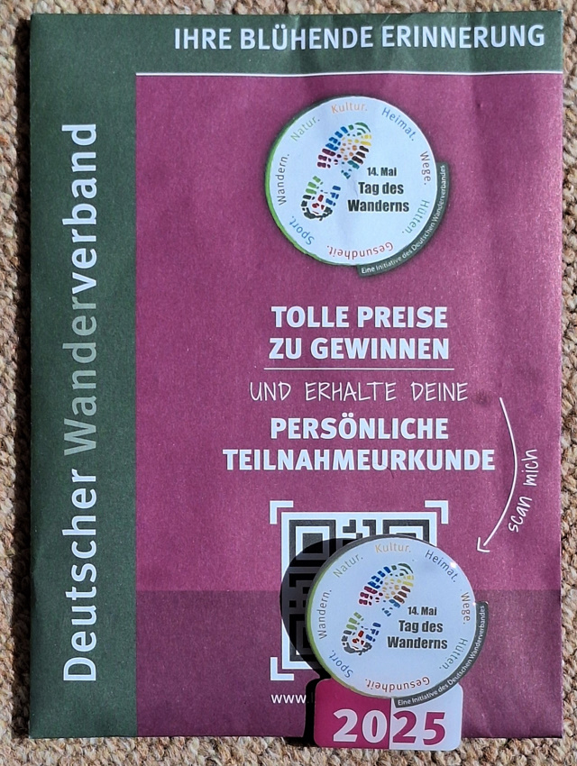 Samentüte mit QR-Code